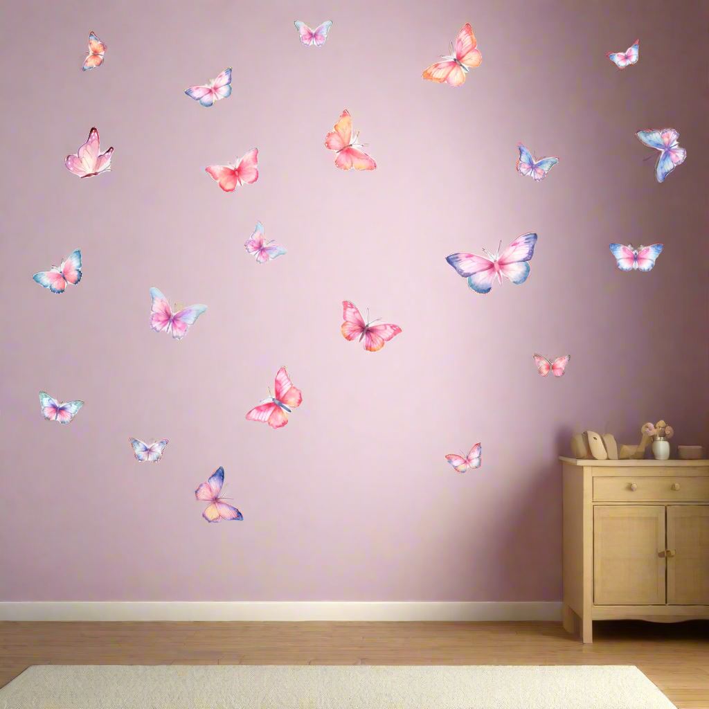 Décoration Murale - ButterfliesSticker™ - MultiColore - Bébélinours