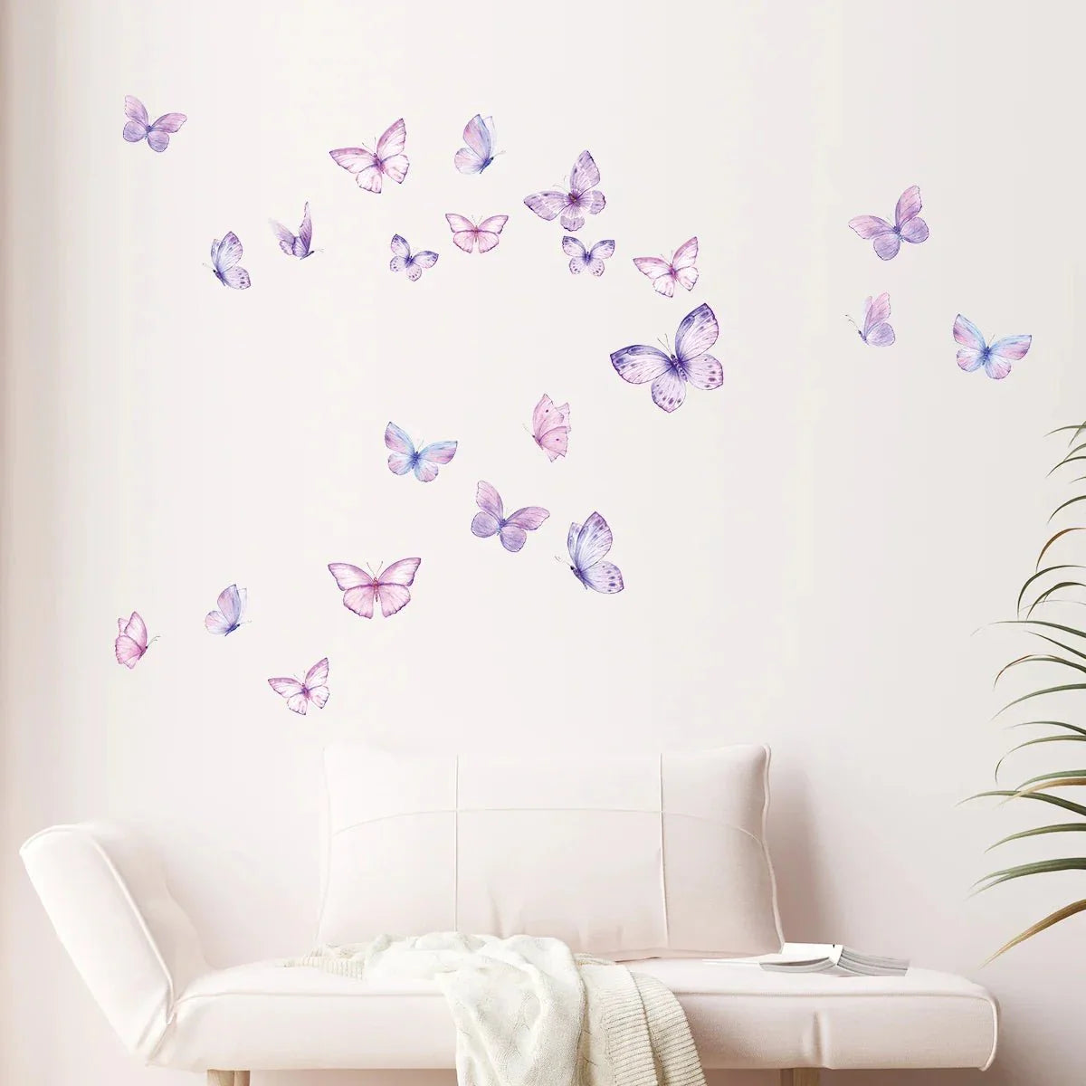 Décoration Murale - ButterfliesSticker™ - Violet - Bébélinours